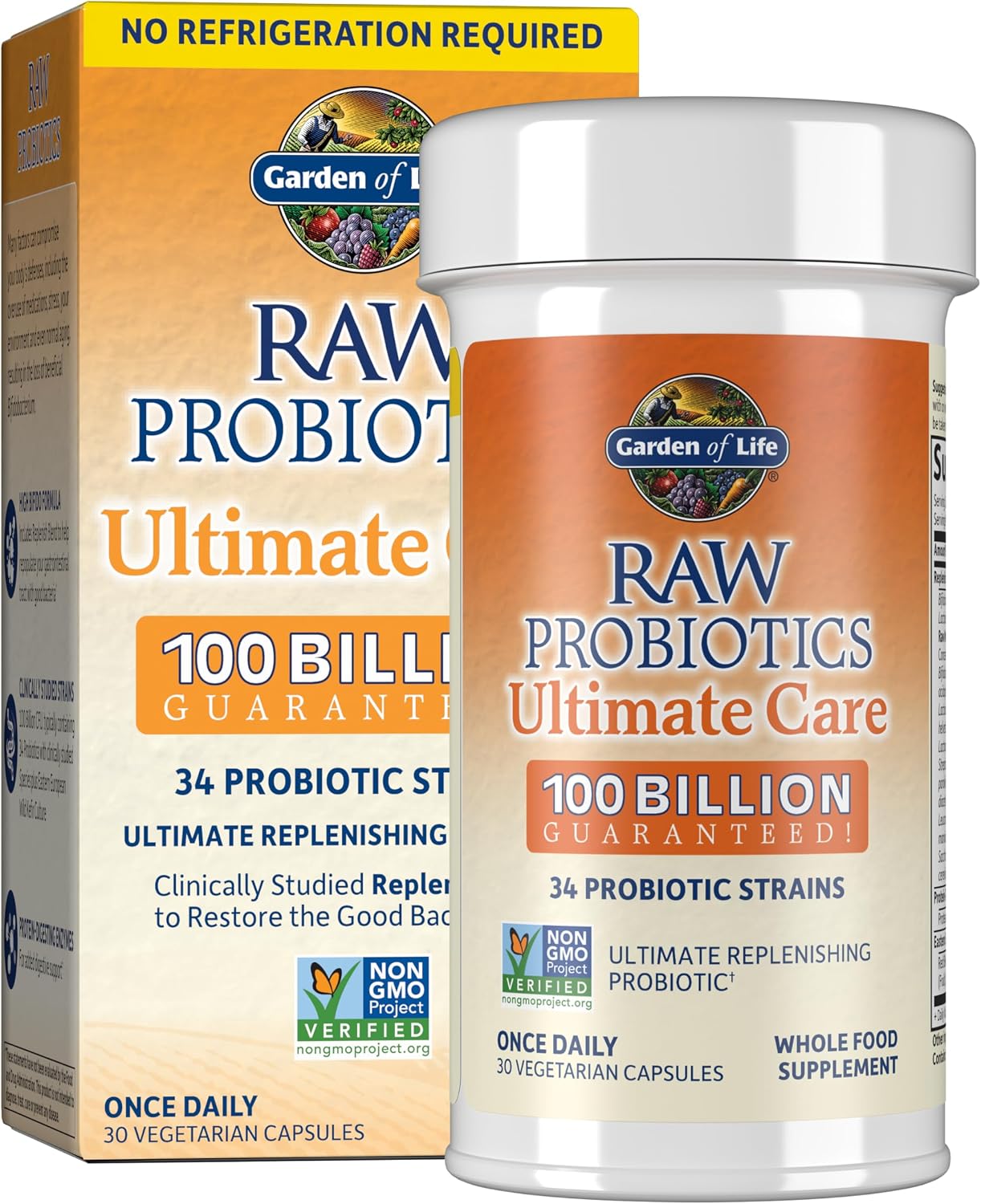 Garden of Life Raw Probiotics for Women and Men
